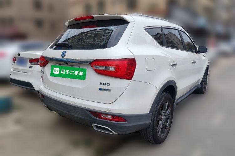 Used Dongfeng Fengon 580 New Energy 2019 1.8L PHEV Zhihao Model 7 Seats Rear Right 45 Deg