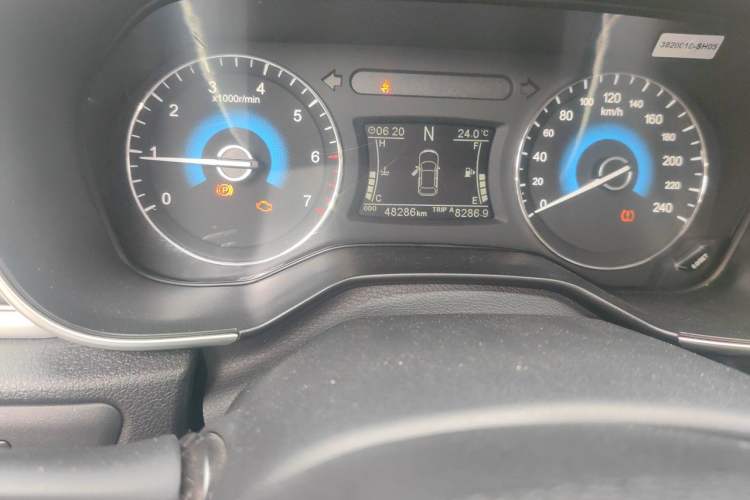 Used Dongfeng Fengon 580Pro 2020 280TGDI CVT Yuling Edition Odometer Close Up