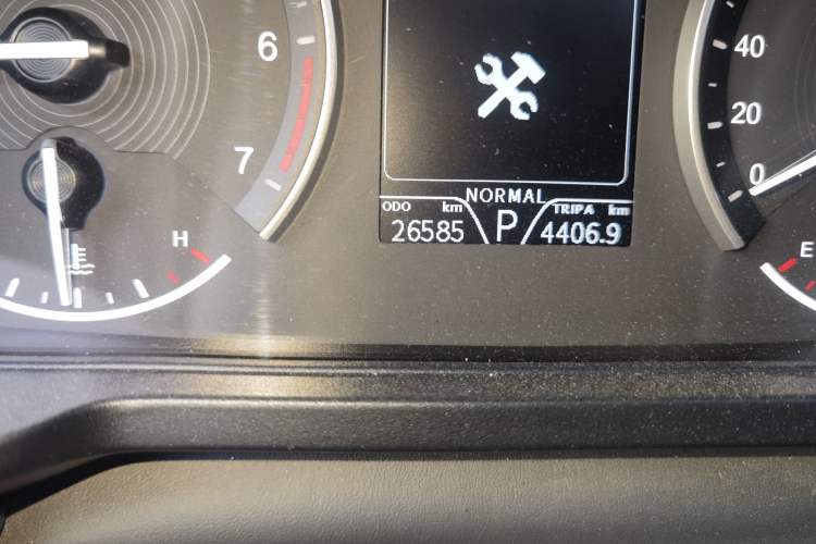 Used Dongfeng Fengon 580Pro 2020 280TGDI CVT Yuling Edition Odometer Close Up