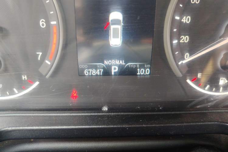Used Dongfeng Fengon 580Pro 2020 280TGDI CVT Smart Edition Odometer Close Up