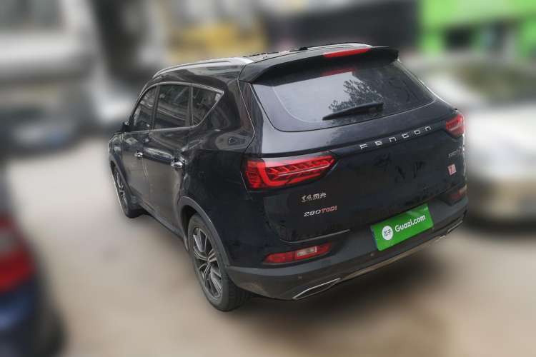 Used Dongfeng Fengon 580Pro 2020 280TGDI CVT Yuling Edition Rear Left 45 Deg