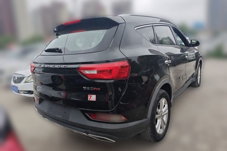 Used Dongfeng Fengon 580Pro 2020 280TGDI CVT Yuling Edition Rear Right 45 Deg