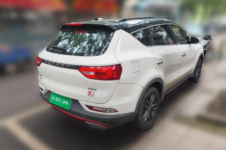 Used Dongfeng Fengon 580Pro 2020 220T Manual Yuling Edition Rear Right 45 Deg