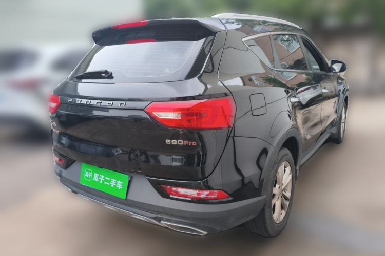 Used Dongfeng Fengon 580Pro 2020 280TGDI CVT Yuling Edition Rear Right 45 Deg