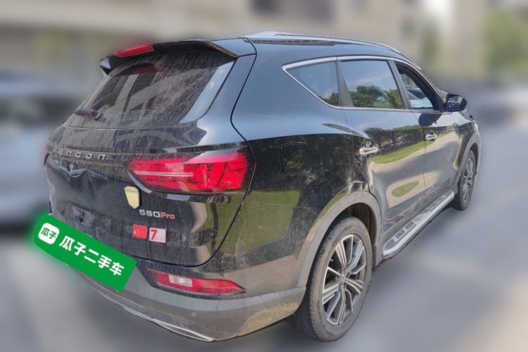 Used Dongfeng Fengon 580Pro 2020 280TGDI CVT Navigation Edition Rear Right 45 Deg