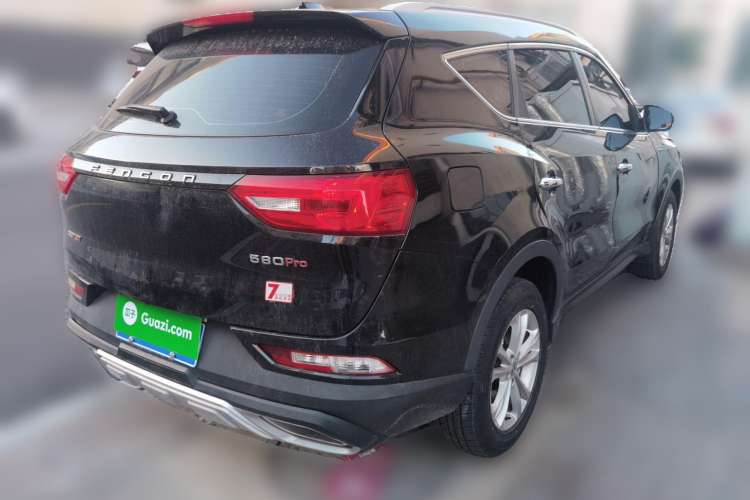 Used Dongfeng Fengon 580Pro 2020 280TGDI CVT Yuling Edition Rear Right 45 Deg