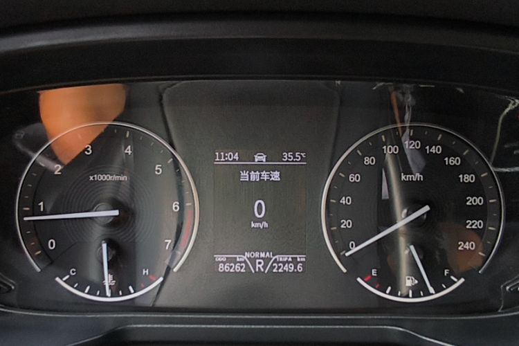 Used Dongfeng Fengon 580Pro 2020 280TGDI CVT Yuling Edition Odometer Close Up