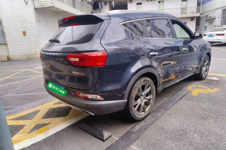 Used Dongfeng Fengon 580Pro 2020 280TGDI CVT Smart Edition Rear Right 45 Deg