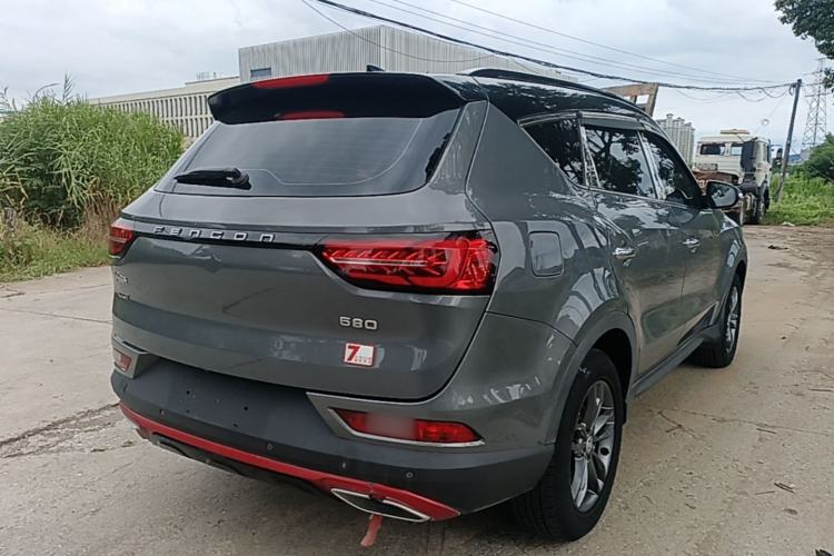 Used Dongfeng Fengon 580Pro 2020 220T Manual Yuling Edition Rear Right 45 Deg