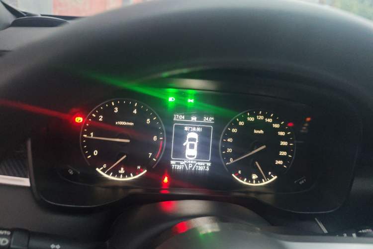 Used Dongfeng Fengon 580Pro 2020 280TGDI CVT Yuling Edition Instrument Cluster