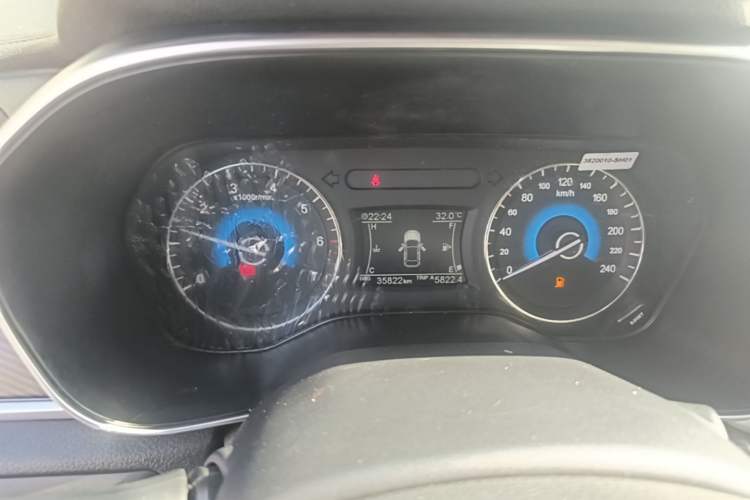 Used Dongfeng Fengon 580Pro 2020 220T Manual Yuling Edition Instrument Cluster
