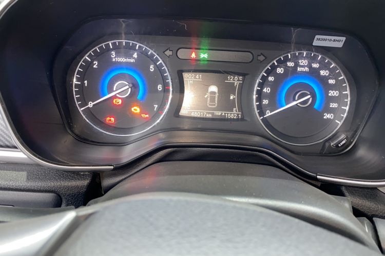 Used Dongfeng Fengon 580Pro 2020 220T Manual Yuling Edition Odometer Close Up