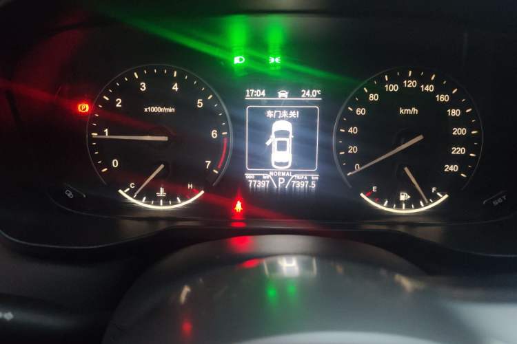 Used Dongfeng Fengon 580Pro 2020 280TGDI CVT Yuling Edition Odometer Close Up
