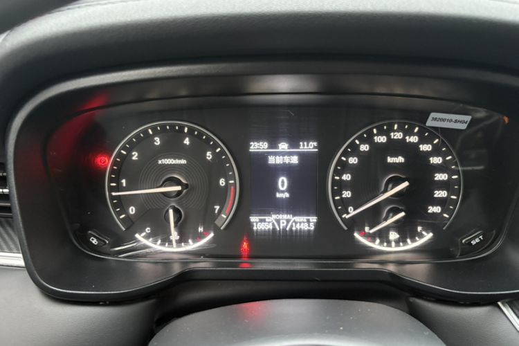Used Dongfeng Fengon 580Pro 2020 280TGDI CVT Yuling Edition Odometer Close Up