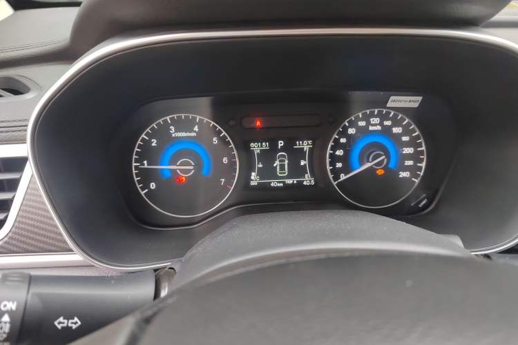 Used Dongfeng Fengon 580Pro 2020 280TGDI CVT Yuling Edition Odometer Close Up