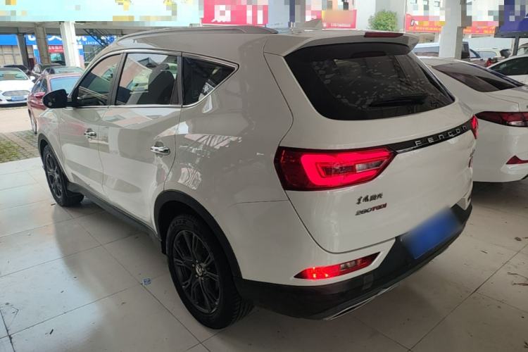 Used Dongfeng Fengon 580Pro 2020 280TGDI CVT Smart Edition Rear Left 45 Deg