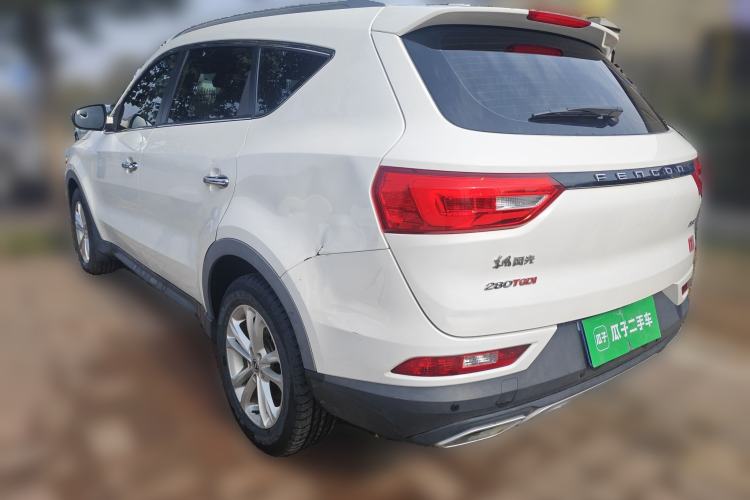 Used Dongfeng Fengon 580Pro 2020 280TGDI CVT Yuling Edition Rear Left 45 Deg