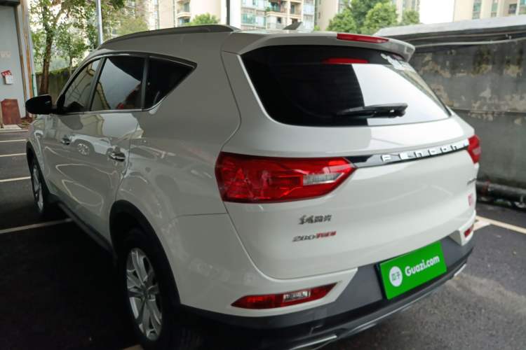 Used Dongfeng Fengon 580Pro 2020 280TGDI CVT Yuling Edition Rear Left 45 Deg