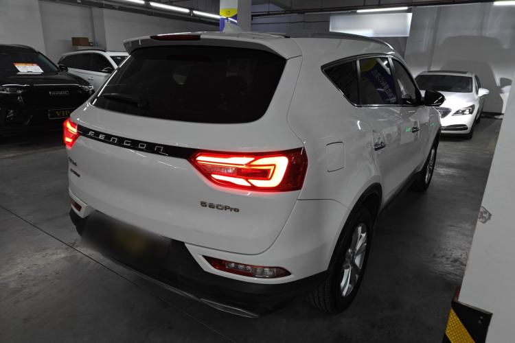 Used Dongfeng Fengon 580Pro 2020 280TGDI CVT Yuling Edition Rear Right 45 Deg
