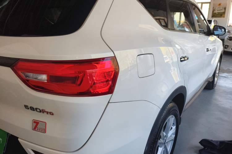 Used Dongfeng Fengon 580Pro 2020 280TGDI CVT Yuling Edition Rear Right 45 Deg