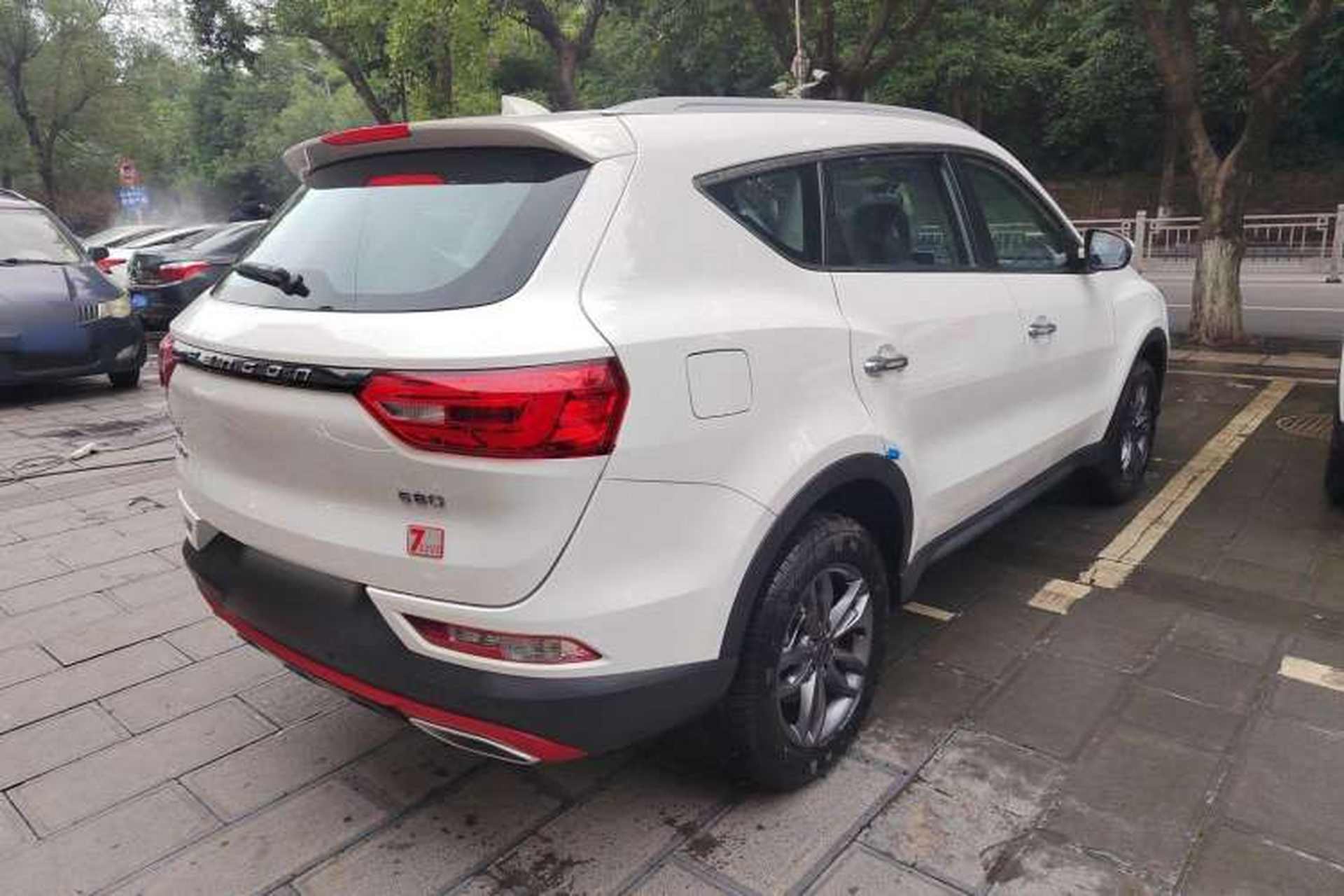 Used Dongfeng Fengon 580Pro 2020 280TGDI CVT Yuling Edition Rear Right 45 Deg