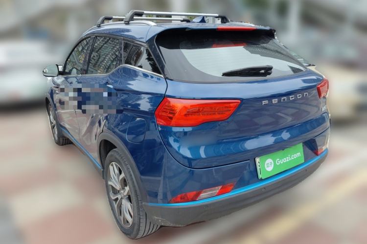 Used Dongfeng Fengon E3 2019 EVR Range-Extended Smart Enjoyment Model Rear Left 45 Deg