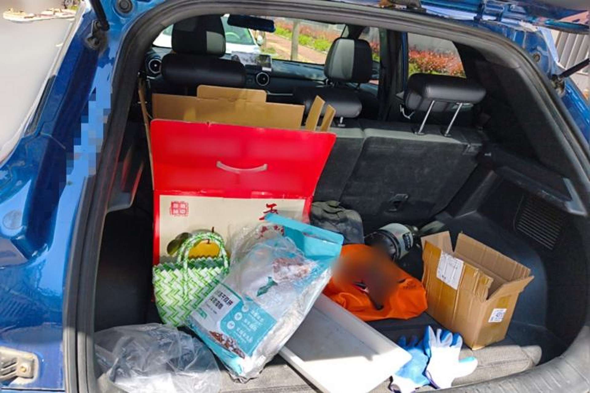 Used Dongfeng Fengon E3 2019 EV Zhihao Model Trunk
