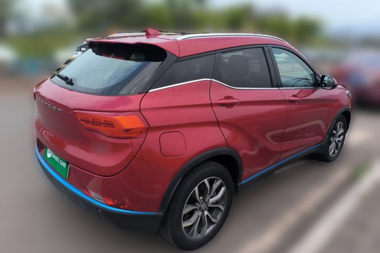 Used Dongfeng Fengon E3 2019 EVR Range-Extended Smart Model Rear Right 45 Deg