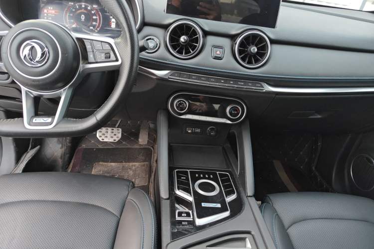 Used Dongfeng Fengon E3 2019 EV Zhihao Model Audio And AC Panel