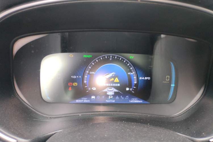 Used Dongfeng Fengon E3 2019 EVR Range-Extended Smart Model Instrument Cluster