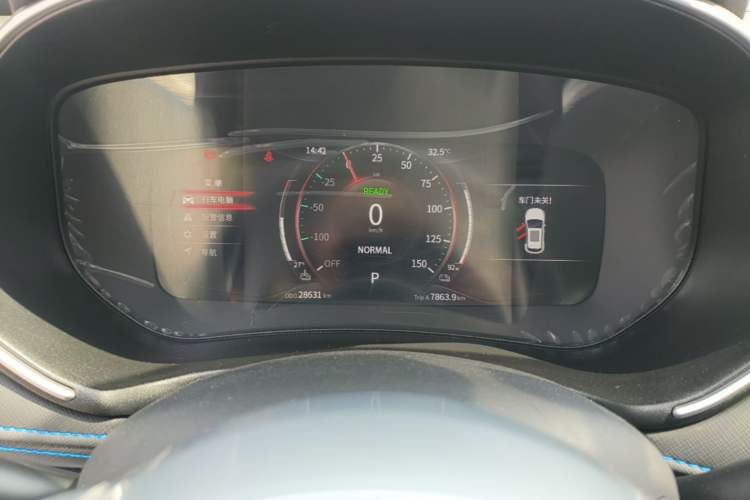 Used Dongfeng Fengon E3 2019 EV Zhihao Model Instrument Cluster