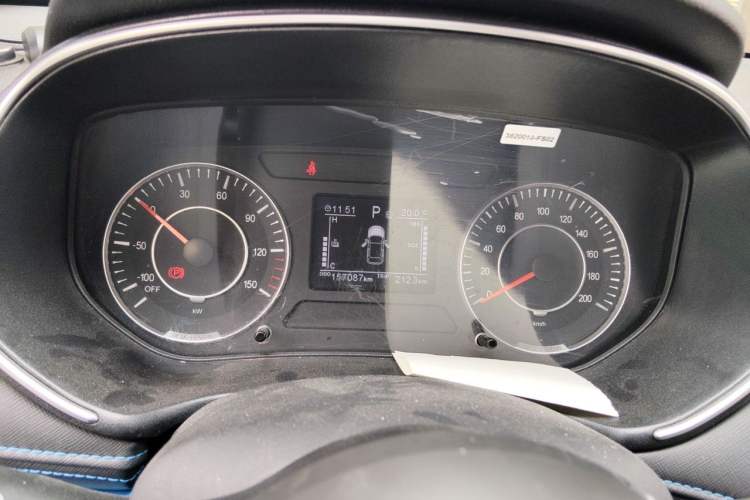 Used Dongfeng Fengon E3 2019 EV Zhiyue Model Instrument Cluster