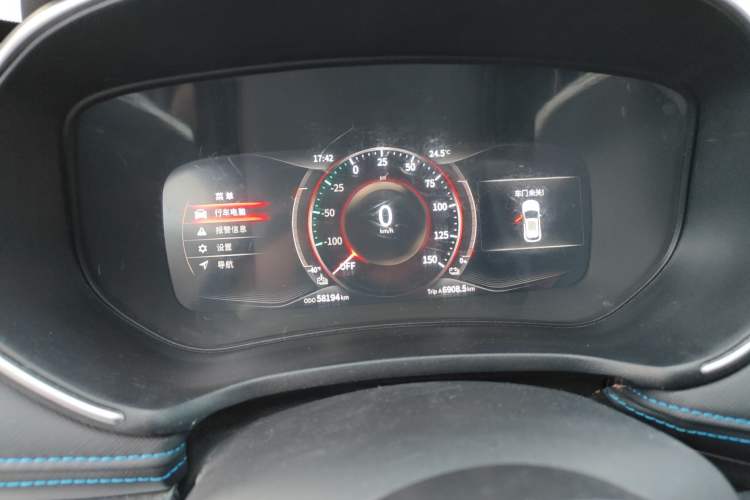 Used Dongfeng Fengon E3 2019 EV Zhihao Model Instrument Cluster