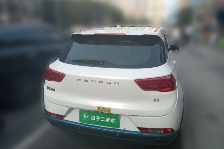 Used Dongfeng Fengon E3 2019 EV Zhiyue Model Rear