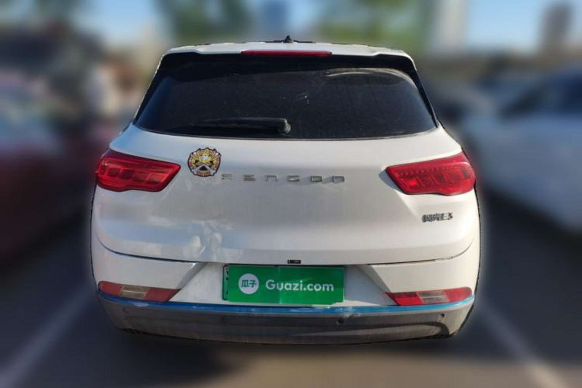 Used Dongfeng Fengon E3 2019 EVR Range-Extended Smart Enjoyment Model Rear