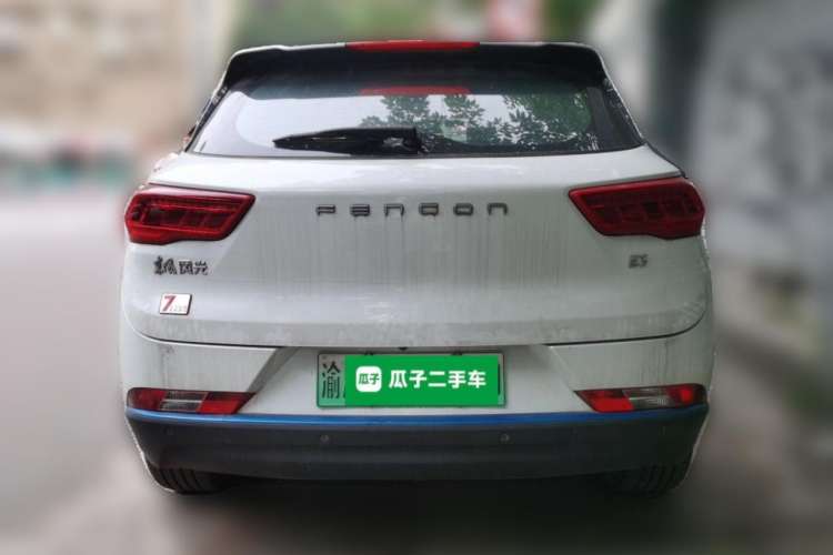 Used Dongfeng Fengon E3 2019 EVR Extended-Range Luxury Model Rear