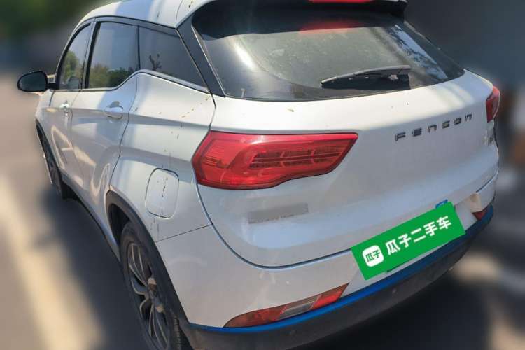 Used Dongfeng Fengon E3 2019 EV Zhiyue Model Rear Left 45 Deg