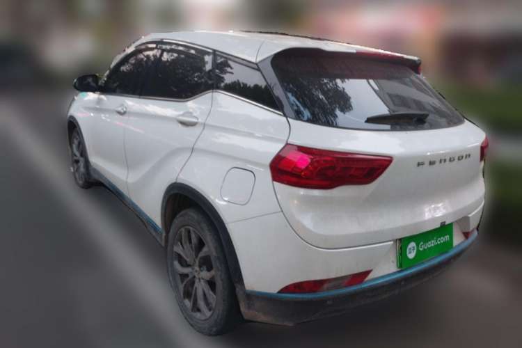Used Dongfeng Fengon E3 2019 EVR Range-Extended Smart Enjoyment Model Rear Left 45 Deg