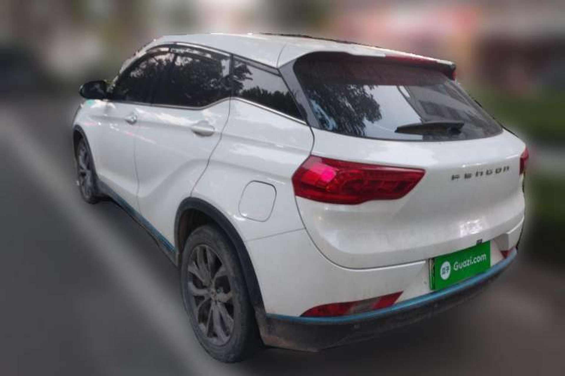 Used Dongfeng Fengon E3 2019 EVR Range-Extended Smart Enjoyment Model Rear Left 45 Deg