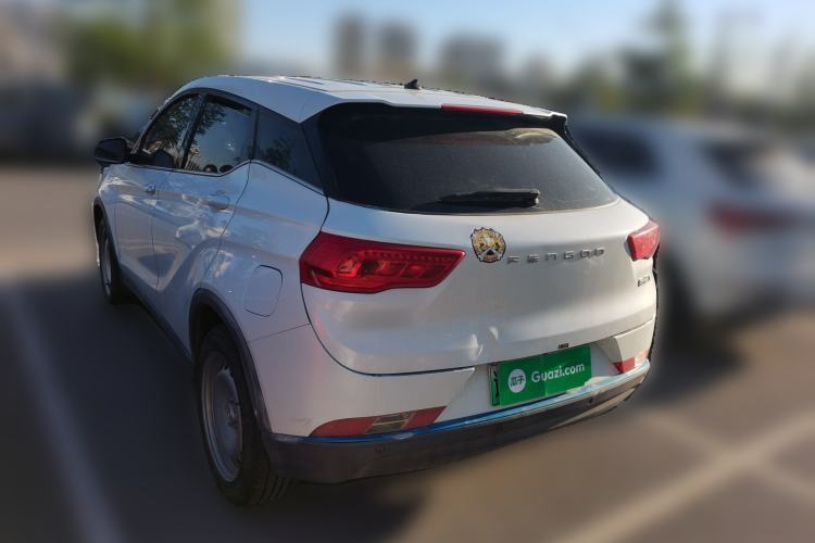 Used Dongfeng Fengon E3 2019 EVR Range-Extended Smart Enjoyment Model Rear Left 45 Deg