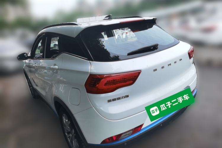 Used Dongfeng Fengon E3 2019 EVR Range-Extended Smart Enjoyment Model Rear Left 45 Deg