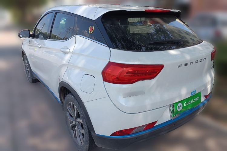 Used Dongfeng Fengon E3 2019 EV Zhiyue Model Rear Left 45 Deg