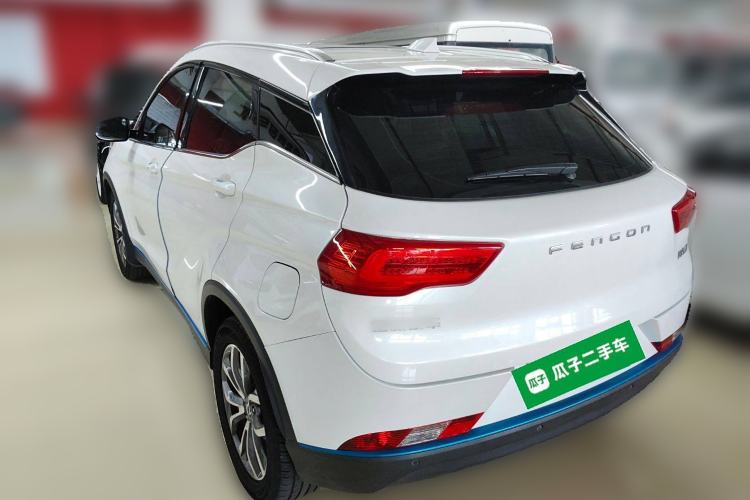 Used Dongfeng Fengon E3 2019 EVR Range-Extended Smart Model Rear Left 45 Deg