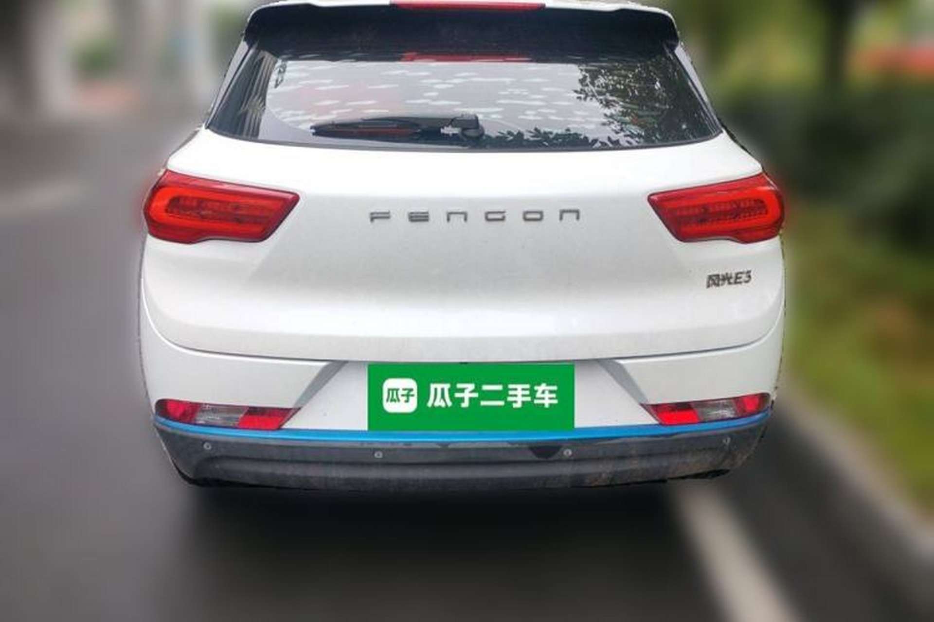 Used Dongfeng Fengon E3 2019 EVR Range-Extended Smart Model Rear