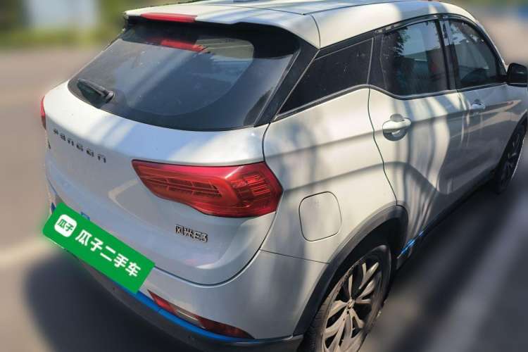 Used Dongfeng Fengon E3 2019 EV Zhiyue Model Rear Right 45 Deg