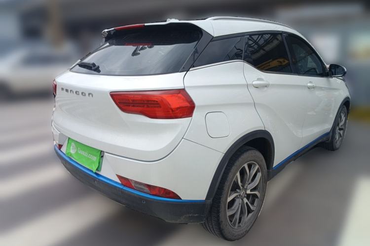Used Dongfeng Fengon E3 2019 EVR Extended-Range Luxury Model Rear Right 45 Deg