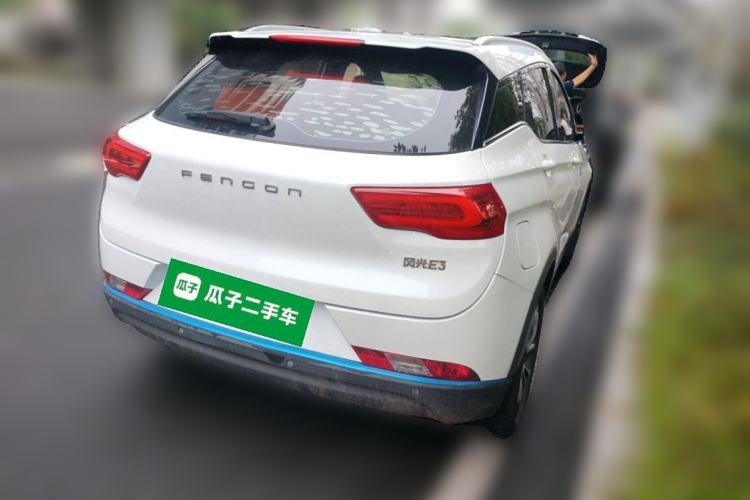 Used Dongfeng Fengon E3 2019 EVR Range-Extended Smart Model Rear Right 45 Deg