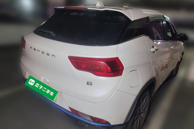 Used Dongfeng Fengon E3 2019 EV Zhiyue Model Rear Right 45 Deg