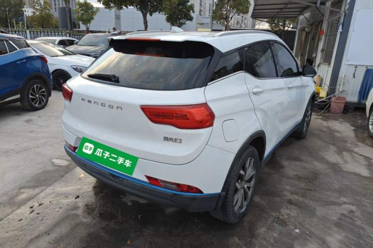 Used Dongfeng Fengon E3 2019 EV Zhihao Model Rear Right 45 Deg