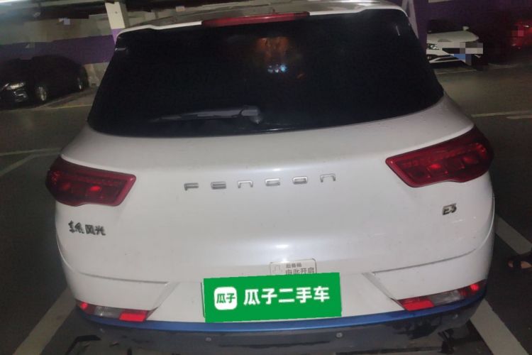 Used Dongfeng Fengon E3 2019 EV Zhiyue Model Rear
